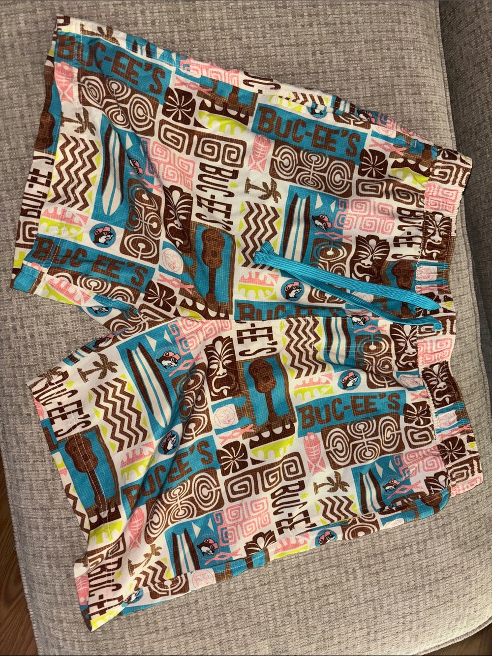 Buc-ee's Men's Multicolor Swim Trunks